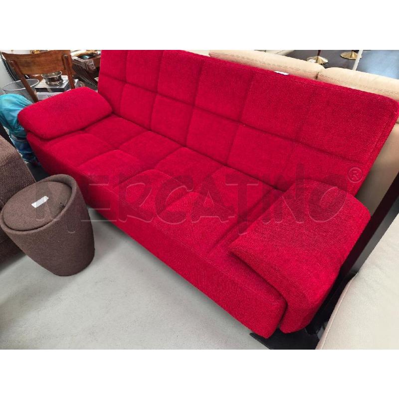 DIVANO ROSSO LETTO  | Mercatino dell'Usato Arcore 1