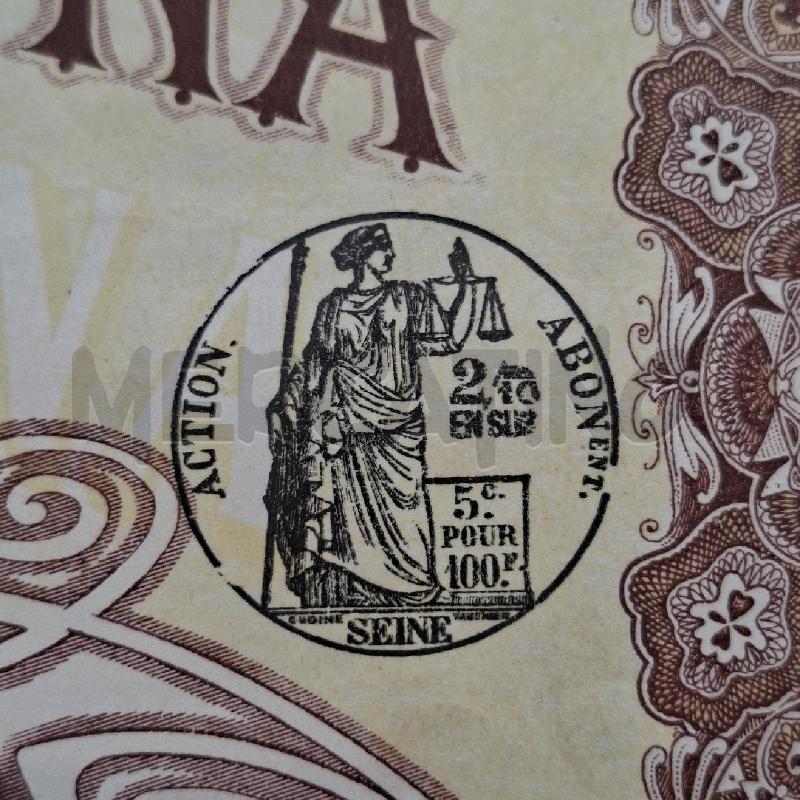 DOCUMENTO AZIONARIO MINES D'ARAGONA  | Mercatino dell'Usato Arcore 2