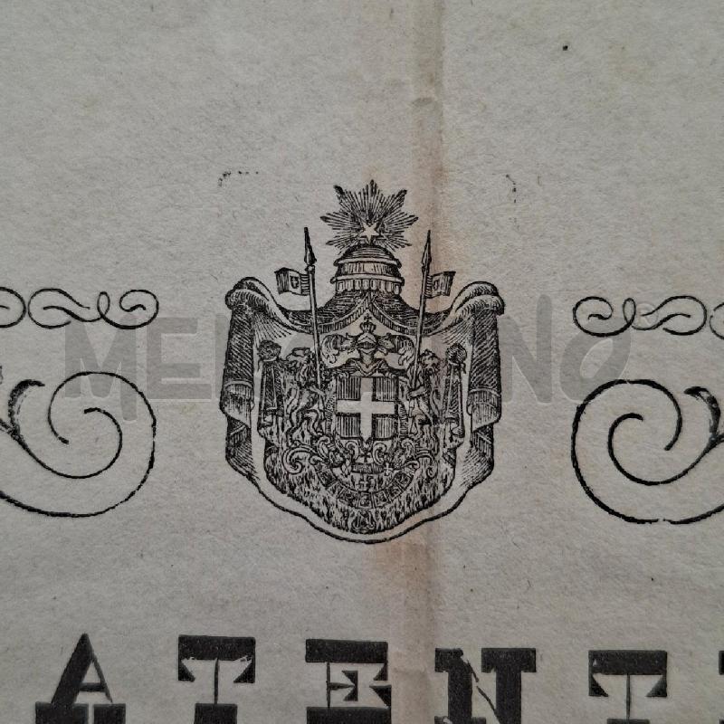 DOCUMENTO PATENTE VINTAGE | Mercatino dell'Usato Arcore 5
