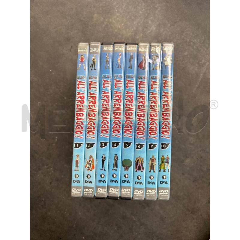 DVD ONE PIECE DA 1 A 8  | Mercatino dell'Usato Arcore 1
