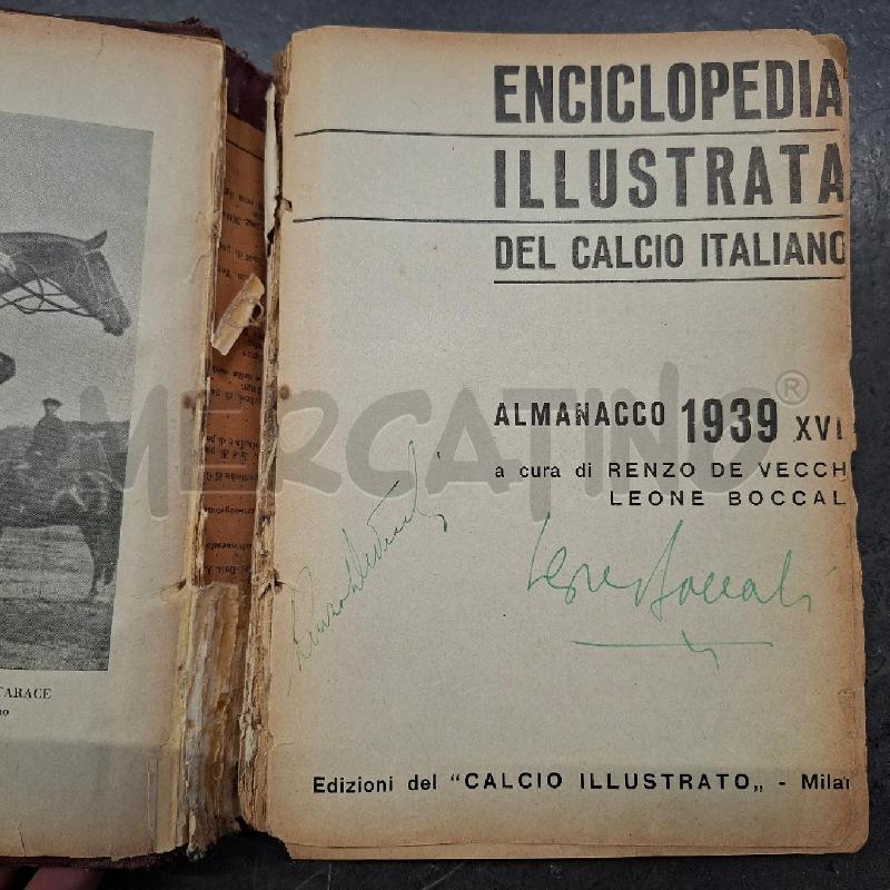 ENCICLOPEDIA ILLUSTRATA ALMANACCO 1939 | Mercatino dell'Usato Arcore 2