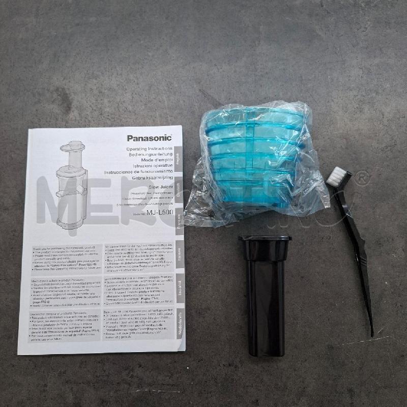 ESTRATTORE PANASONIC MJ-L500 | Mercatino dell'Usato Arcore 3
