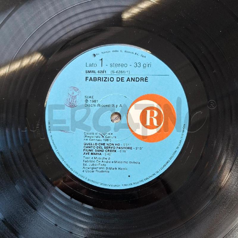 FABRIZIO DE ANDRÈ  | Mercatino dell'Usato Arcore 2