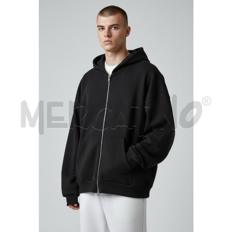 FELPA UOMO BALENCIAGA NERA TG 34 | Mercatino dell'Usato Arcore 1