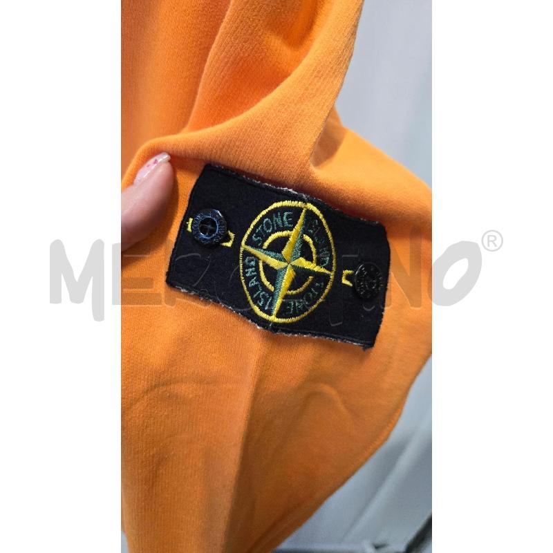 FELPA UOMO STONE ISLAND ARANCIONE TG M | Mercatino dell'Usato Arcore 3