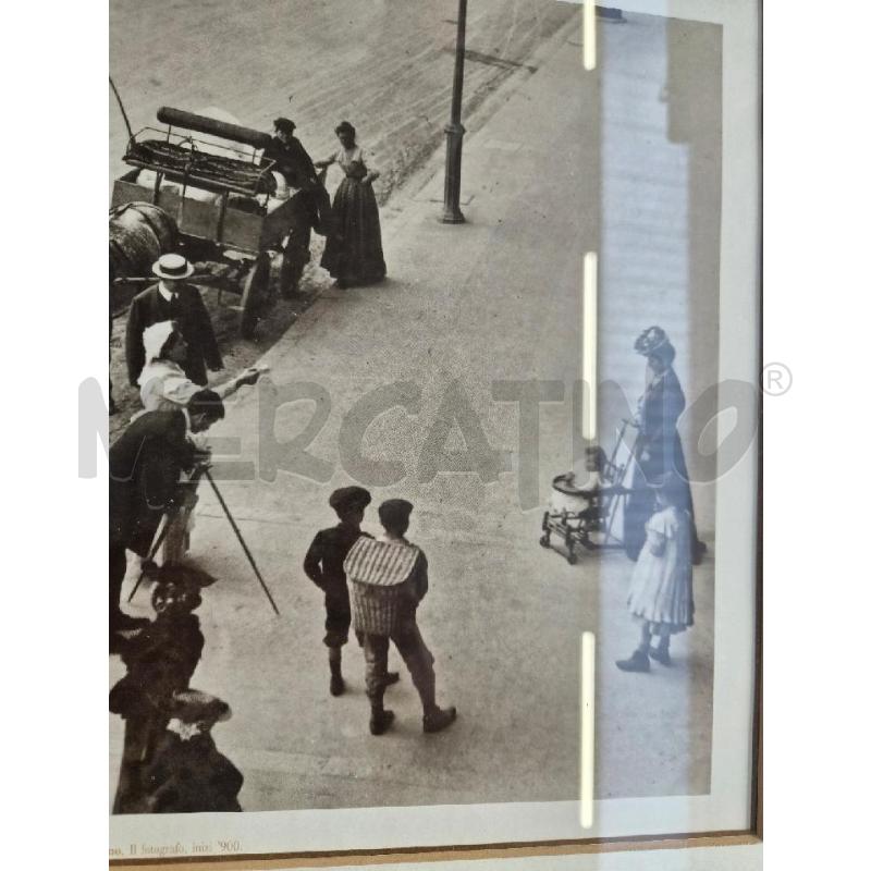 FOTO MILANO INIZI 900 SCENA GENTE IN PIAZZA | Mercatino dell'Usato Arcore 2