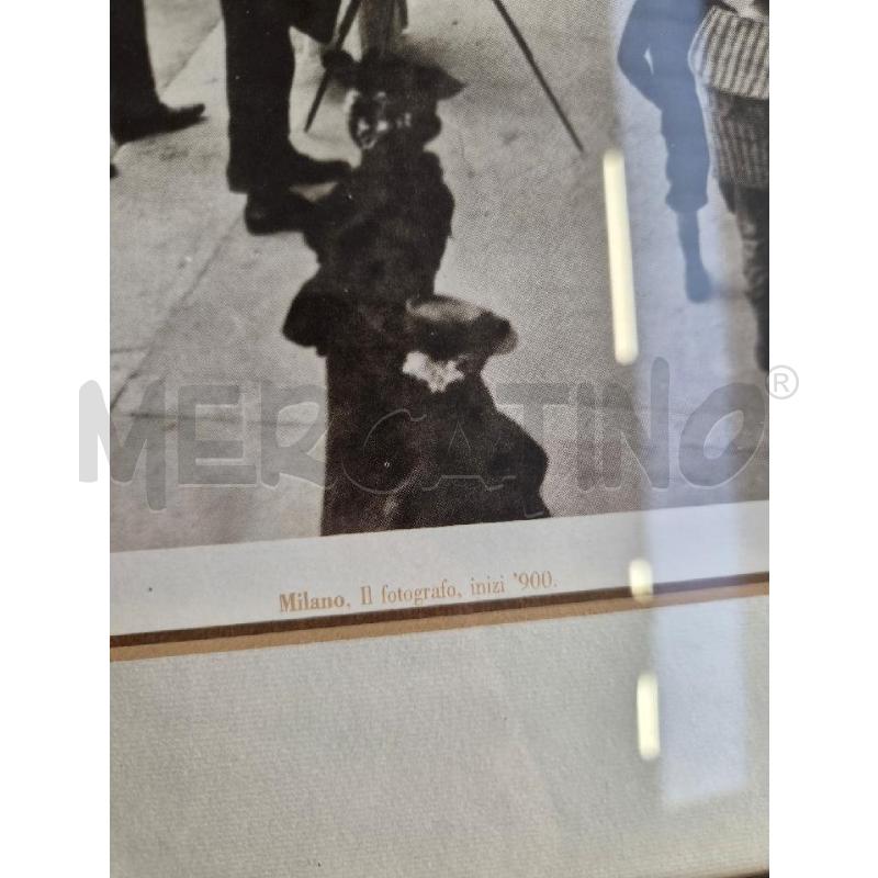 FOTO MILANO INIZI 900 SCENA GENTE IN PIAZZA | Mercatino dell'Usato Arcore 3
