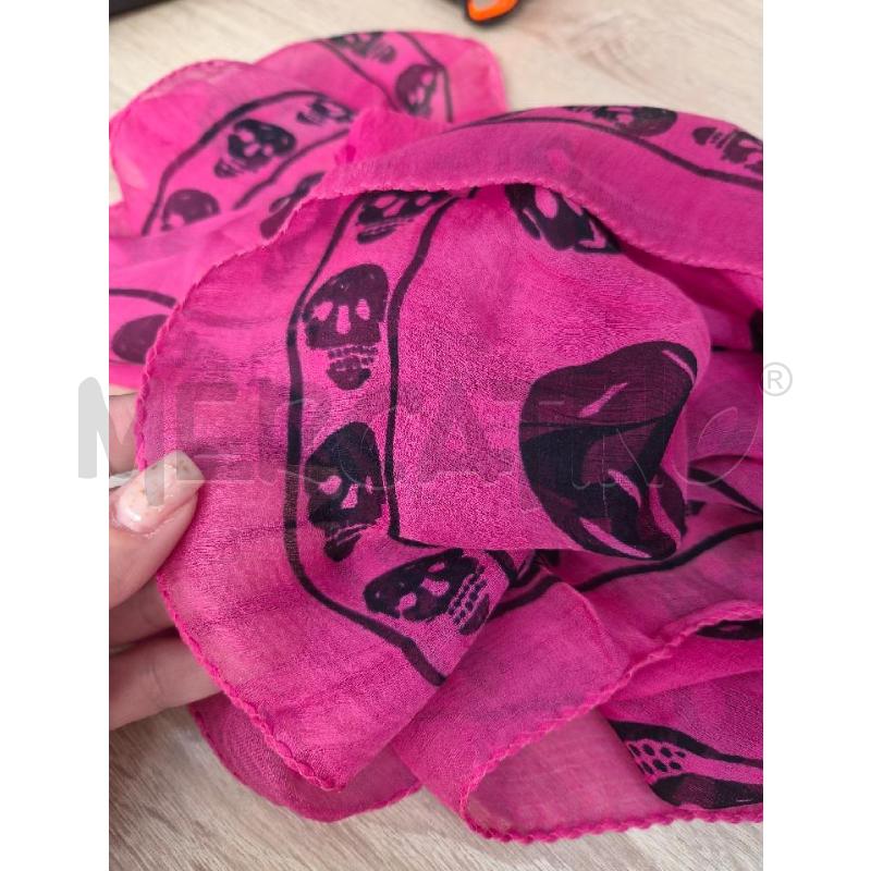 FOULARD ALEXANDER MCQUEEN FUCSIA | Mercatino dell'Usato Arcore 2