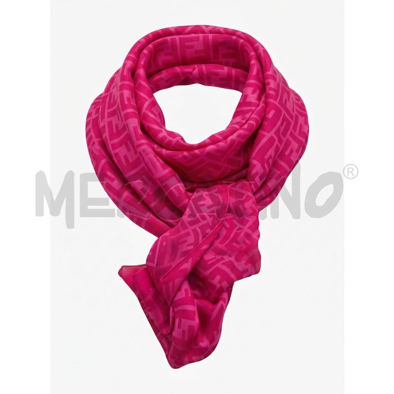 FOULARD FENDI FUCSIA SETA NEW | Mercatino dell'Usato Arcore 1