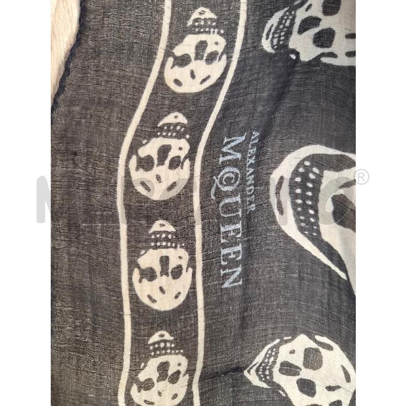 FOULARD MCQUEEN NERO | Mercatino dell'Usato Arcore 3