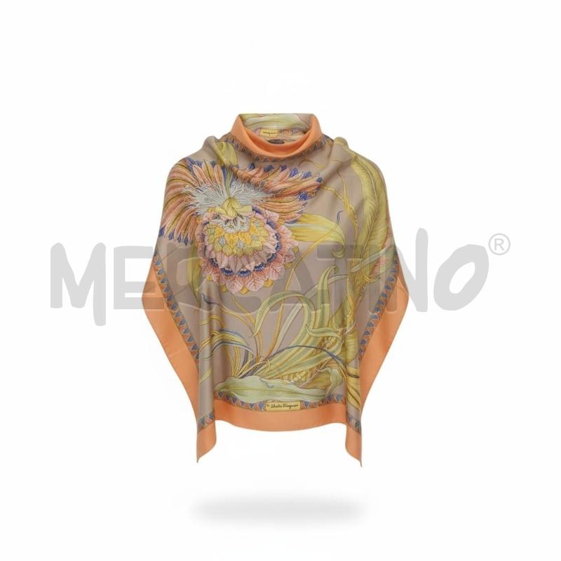 FOULARD SALVATORE FERRAGAMO BORDO PESCA | Mercatino dell'Usato Arcore 1
