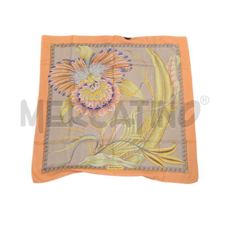FOULARD SALVATORE FERRAGAMO BORDO PESCA | Mercatino dell'Usato Arcore 2