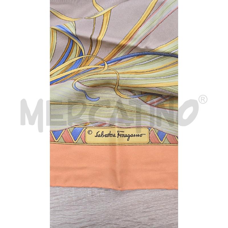 FOULARD SALVATORE FERRAGAMO BORDO PESCA | Mercatino dell'Usato Arcore 4