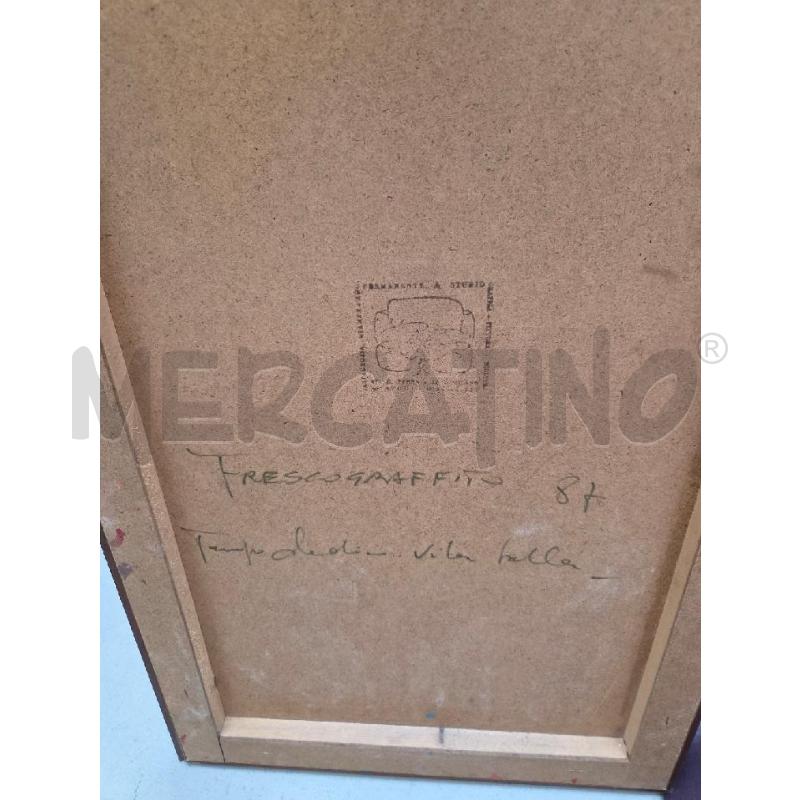 FRESCOGRAFFITO FIRMATO 80X40 | Mercatino dell'Usato Arcore 4