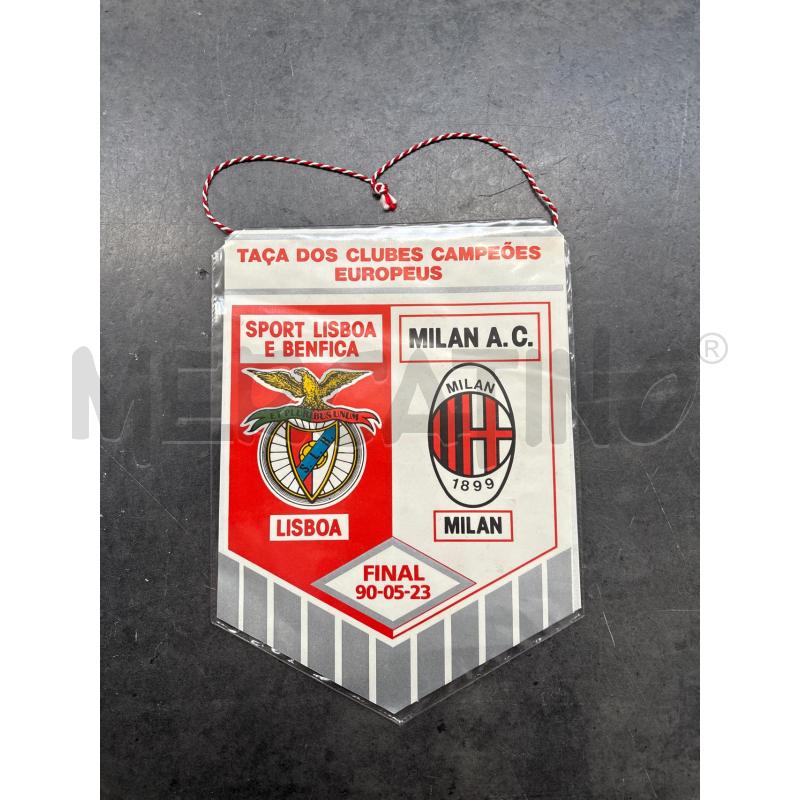 GAGLIARDETTO EUROPEI MILAN LISBONA 1990 | Mercatino dell'Usato Arcore 2