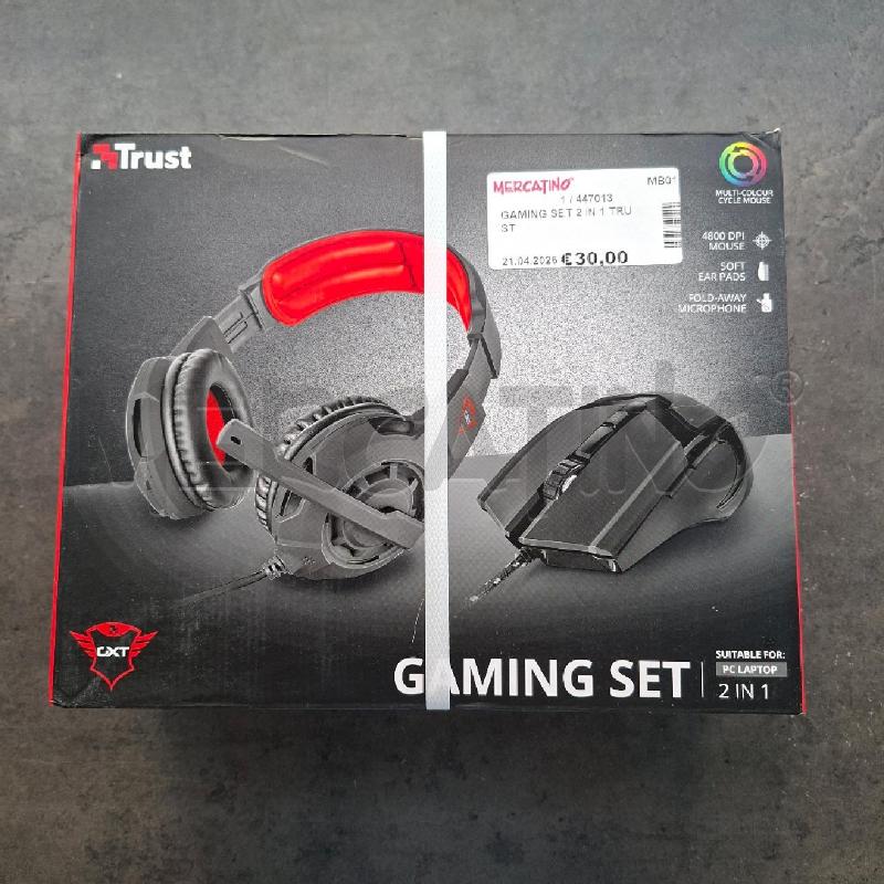 GAMING SET 2 IN 1 TRUST | Mercatino dell'Usato Arcore 1