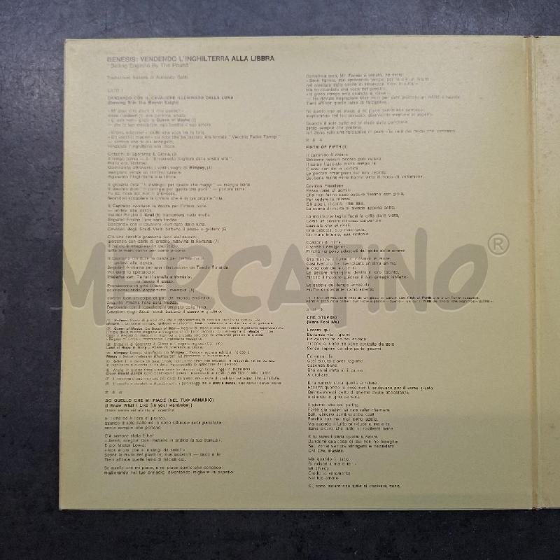 GENESIS – SELLING ENGLAND BY THE POUND | Mercatino dell'Usato Arcore 2