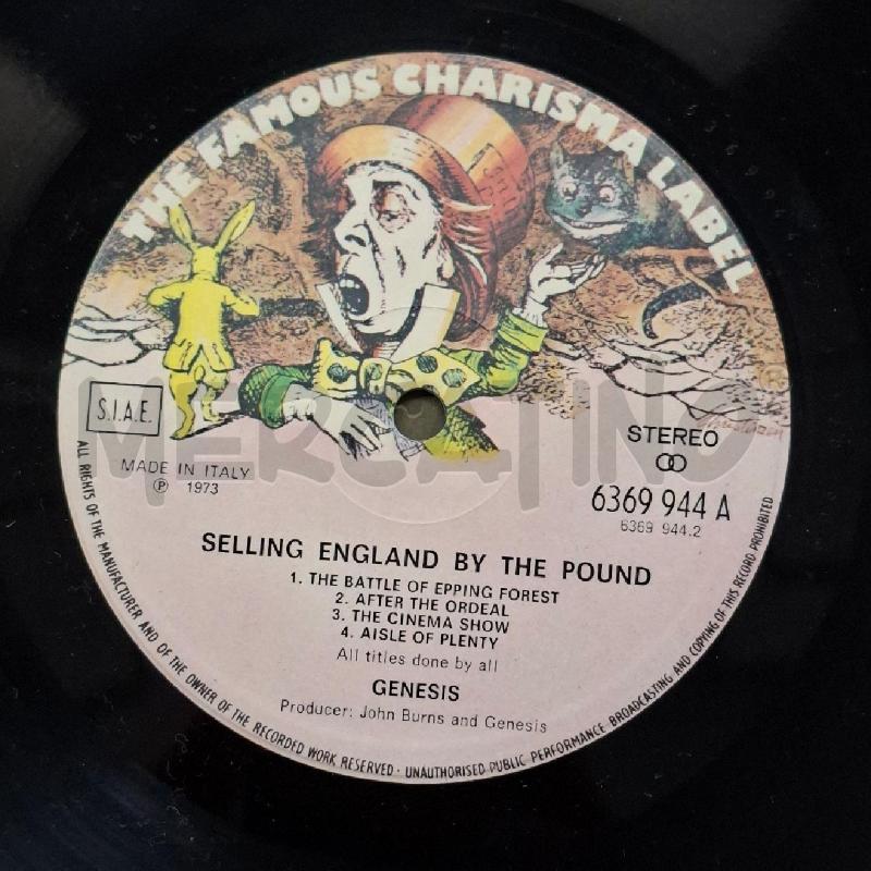 GENESIS – SELLING ENGLAND BY THE POUND | Mercatino dell'Usato Arcore 5
