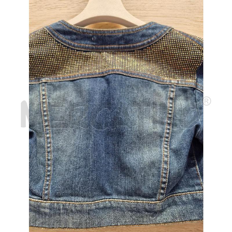 GIACCA CASTELLANI DENIM STRASS TG S | Mercatino dell'Usato Arcore 5