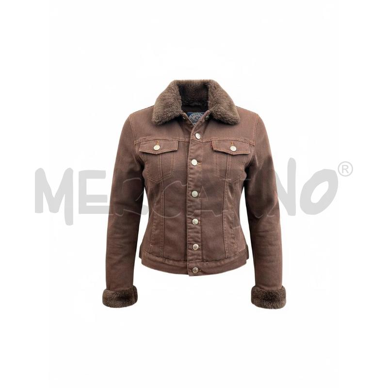 GIACCA DONNA BLUMARINE MARRONE PELO | Mercatino dell'Usato Arcore 1
