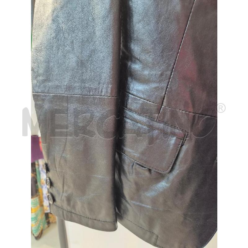 GIACCA DONNA BORGOFIORI PELLE FIORE TG M | Mercatino dell'Usato Arcore 3
