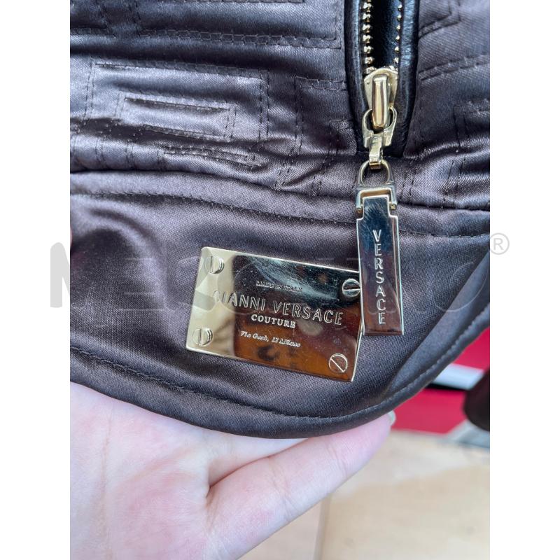 GIACCA DONNA GIANNI VERSACE MARRONE TGT 42 | Mercatino dell'Usato Arcore 2