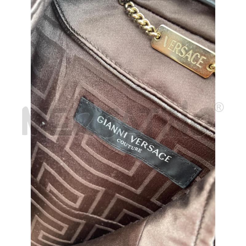 GIACCA DONNA GIANNI VERSACE MARRONE TGT 42 | Mercatino dell'Usato Arcore 3
