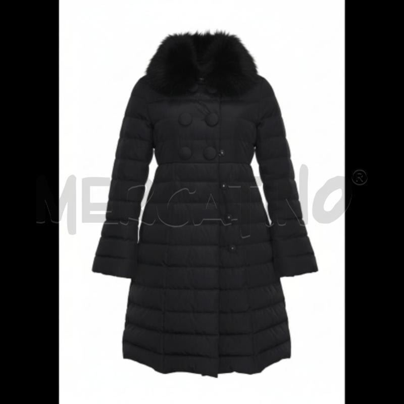 GIACCA DONNA MONCLER NERO PELO | Mercatino dell'Usato Arcore 1