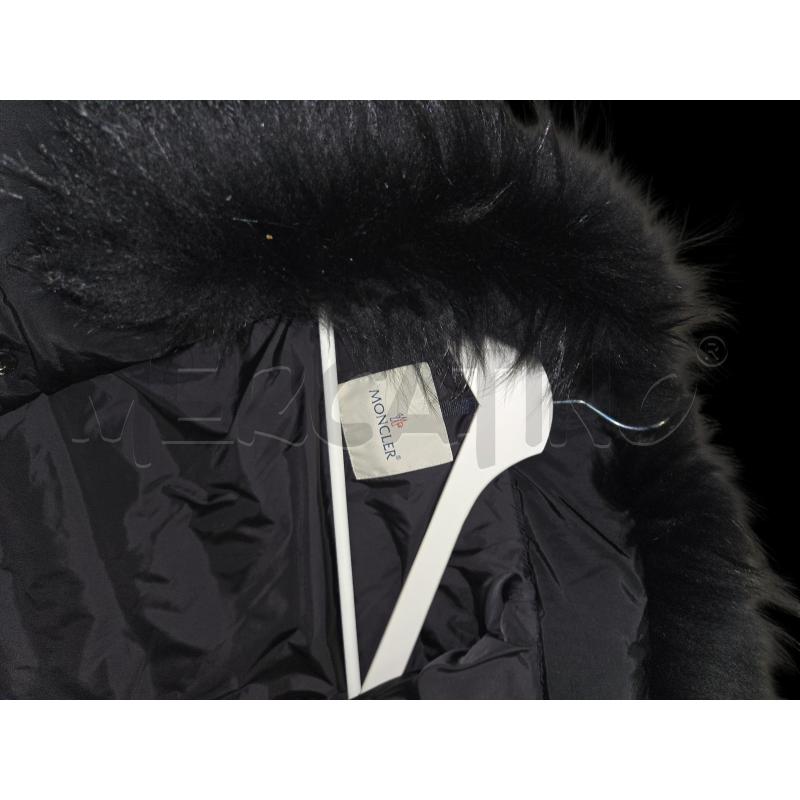 GIACCA DONNA MONCLER NERO PELO | Mercatino dell'Usato Arcore 3
