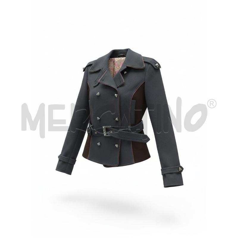 GIACCA DONNA ROBERTO CAVALLI CLASS VERDE CORTA TG 42 PICC DIFF | Mercatino dell'Usato Arcore 1