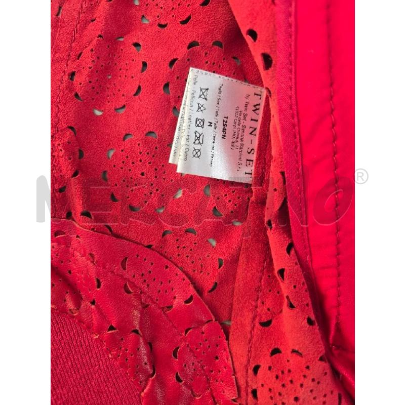 GIACCA DONNA TWINSET ROSSO TG M | Mercatino dell'Usato Arcore 3