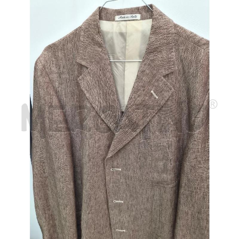 GIACCA UOMO HIGH GENERATION MARRONE LINO | Mercatino dell'Usato Arcore 2