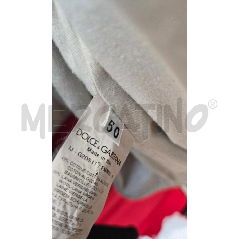GIACCA UOMO  DOLCE&GABBANA TG 50 GRIGIA SCURO | Mercatino dell'Usato Arcore 5