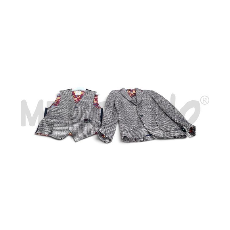 GIACCA UOMO + GILET BOB TG M PIED DE POULE | Mercatino dell'Usato Arcore 2