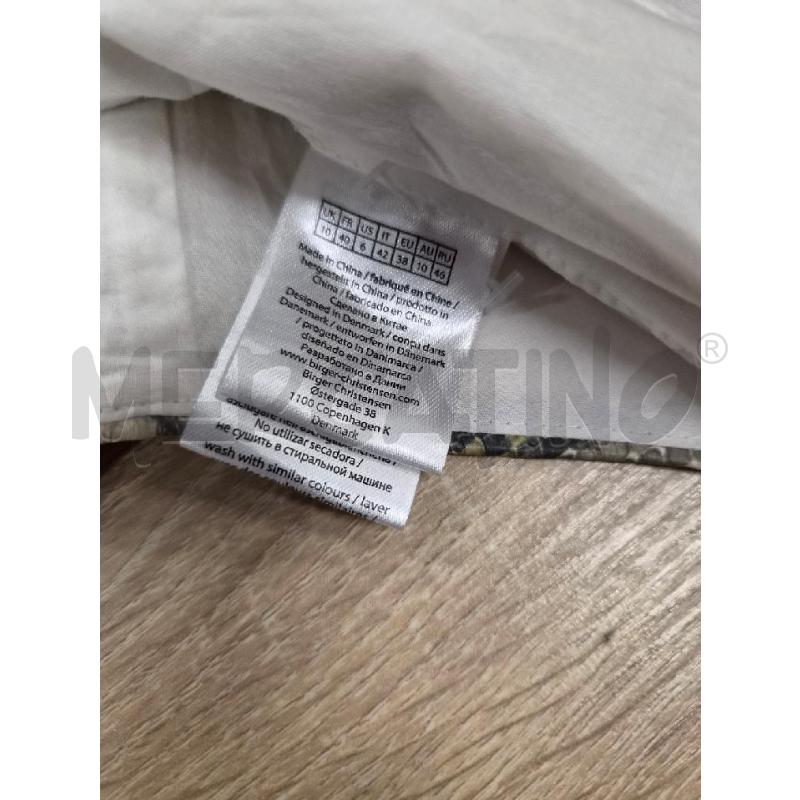 GILET DONNA ROTATE STAMPA PITONE VERDE TG 42 | Mercatino dell'Usato Arcore 4
