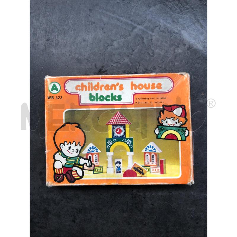 GIOCO CHILDREN'S HOUSE BLOCKS WB 523 | Mercatino dell'Usato Arcore 1