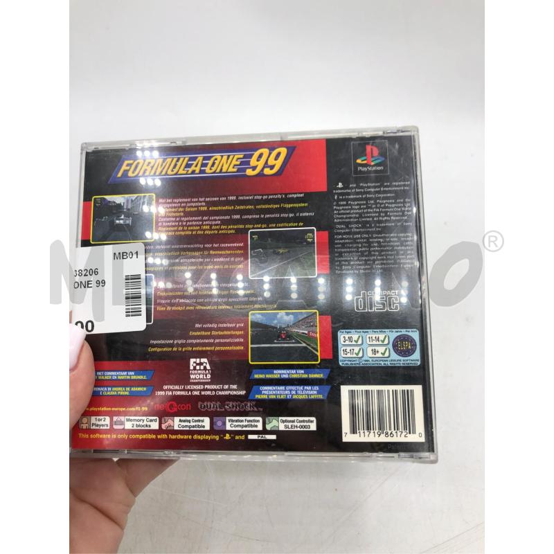 GIOCO FORMULA ONE 99 PS1 | Mercatino dell'Usato Arcore 2