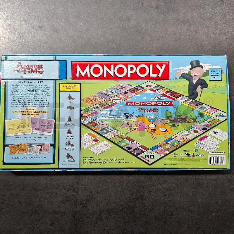 GIOCO MONOPOLY ADVENTURE TIME | Mercatino dell'Usato Arcore 2