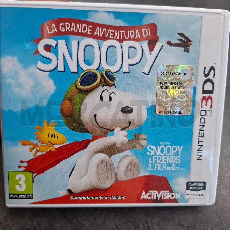 GIOCO NINTENDO 3DS SNOOPY | Mercatino dell'Usato Arcore 1