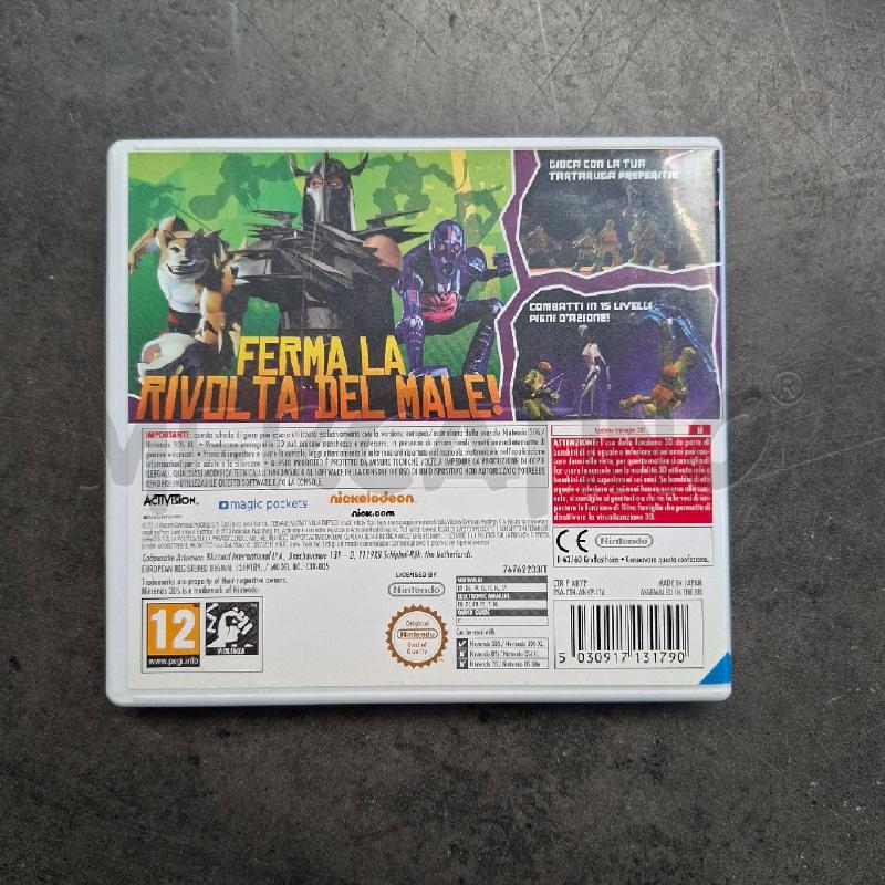 GIOCO NINTENDO 3DS TURTLES  | Mercatino dell'Usato Arcore 3