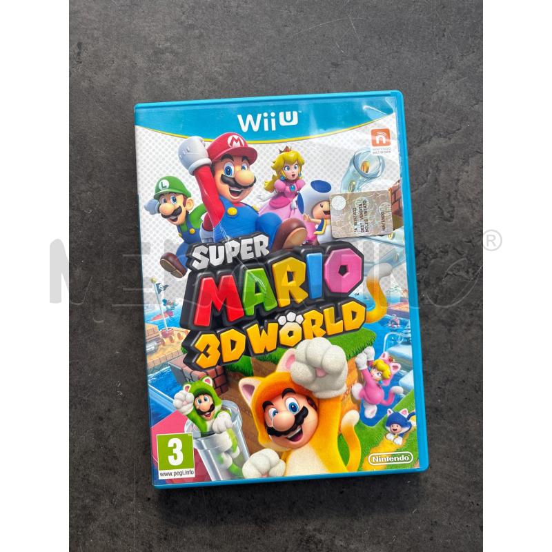 GIOCO SUPER MARIO 3D NINTENDO WII U | Mercatino dell'Usato Arcore 1