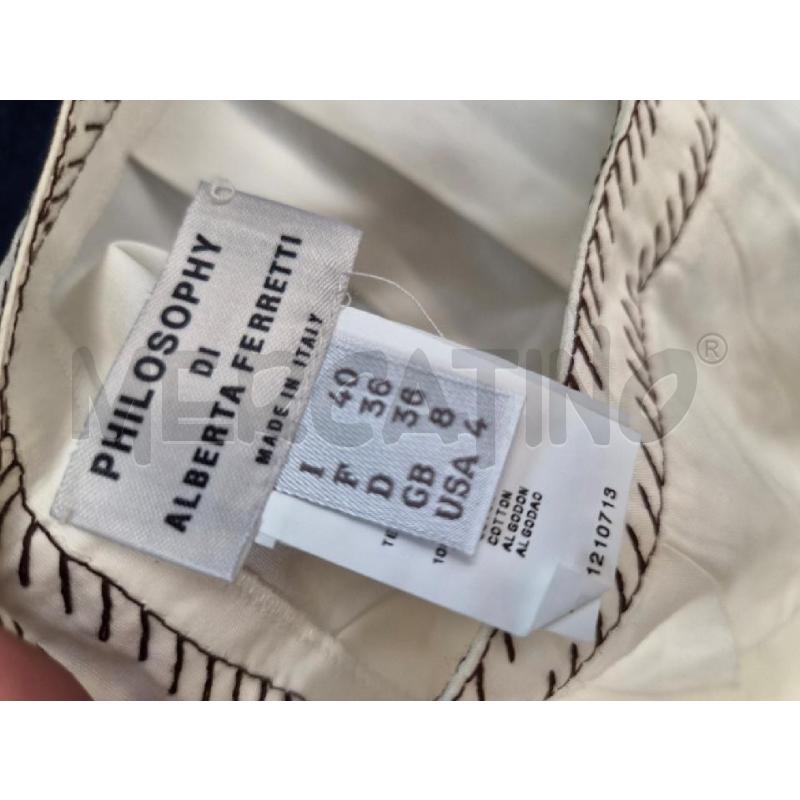 GONNA ALBERTA FERRETTI BNC TG 40 | Mercatino dell'Usato Arcore 5