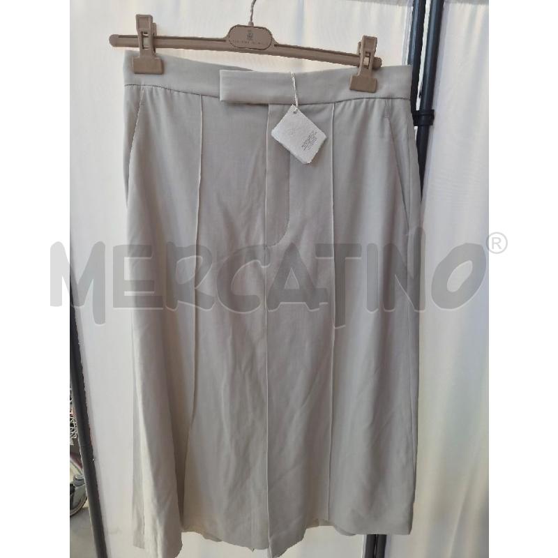 GONNA BRUNELLO CUCINELLI TG 42 BEIGE NEW | Mercatino dell'Usato Arcore 2