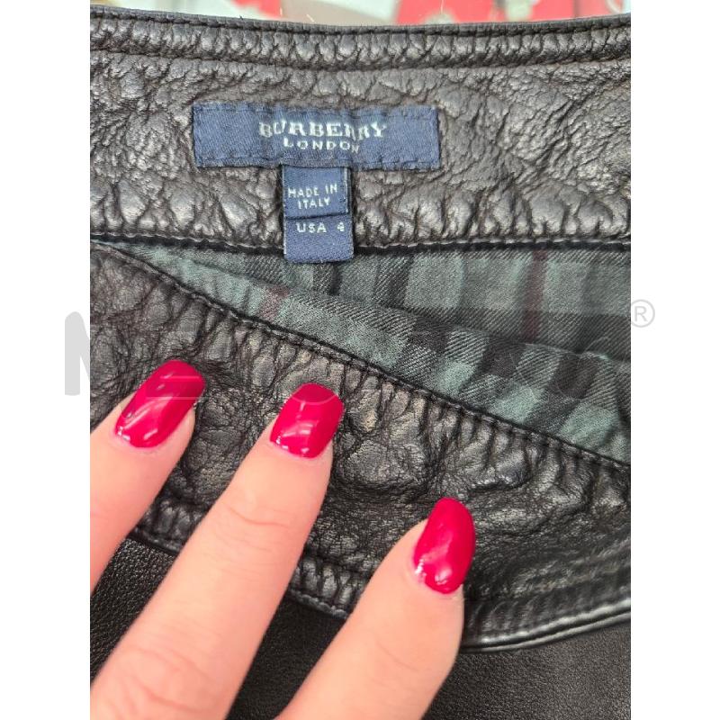 GONNA BURBERRY NERA PELLE TG 36 | Mercatino dell'Usato Arcore 4