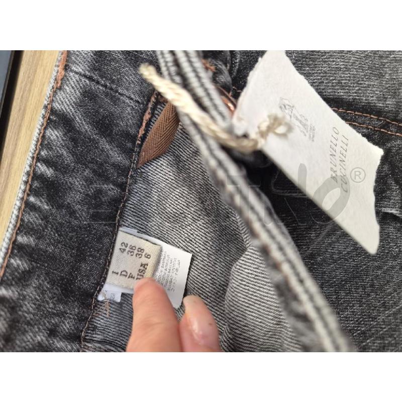 GONNA DENIM BRUNELLO CUCINELLI TG 42 | Mercatino dell'Usato Arcore 4