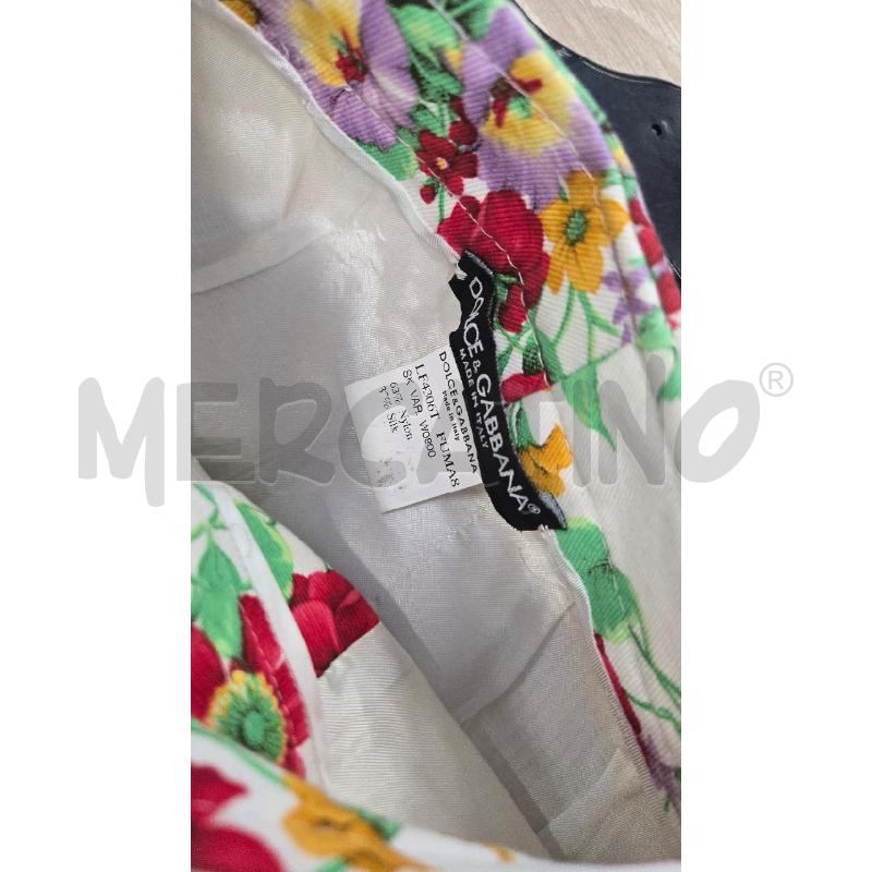 GONNA DOLCE&GABBANA BNC FIORI TG M | Mercatino dell'Usato Arcore 4