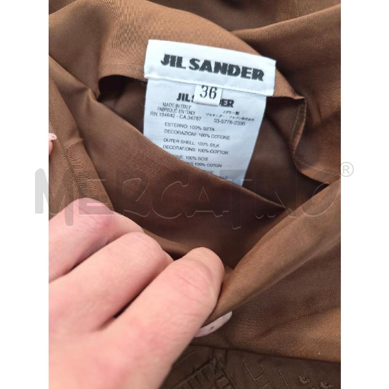 GONNA JIL SANDER A PORTAFOGLIO MARRONE | Mercatino dell'Usato Arcore 3
