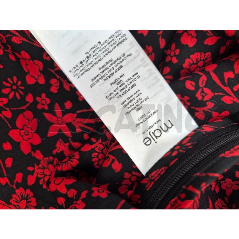 GONNA MAJE NERA FIORI ROSSI TG 36 | Mercatino dell'Usato Arcore 4
