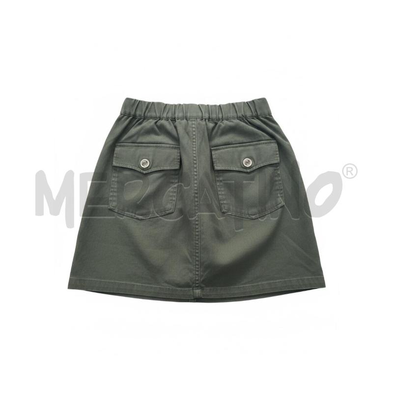 GONNA MAJE VERDE MILITARE  | Mercatino dell'Usato Arcore 1