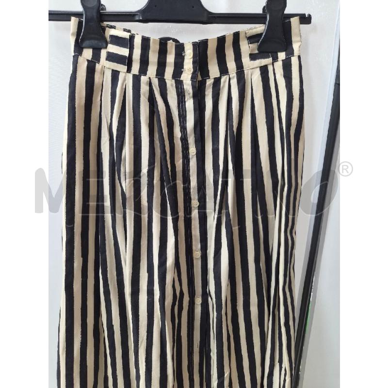 GONNA MAX&CO BEIGE NERO A RIGHE TG S | Mercatino dell'Usato Arcore 2